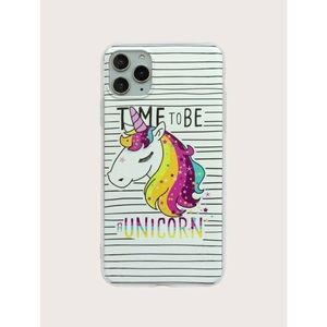 Time To Be A Unicorn Striped iPhone 11 Pro Case 🦄